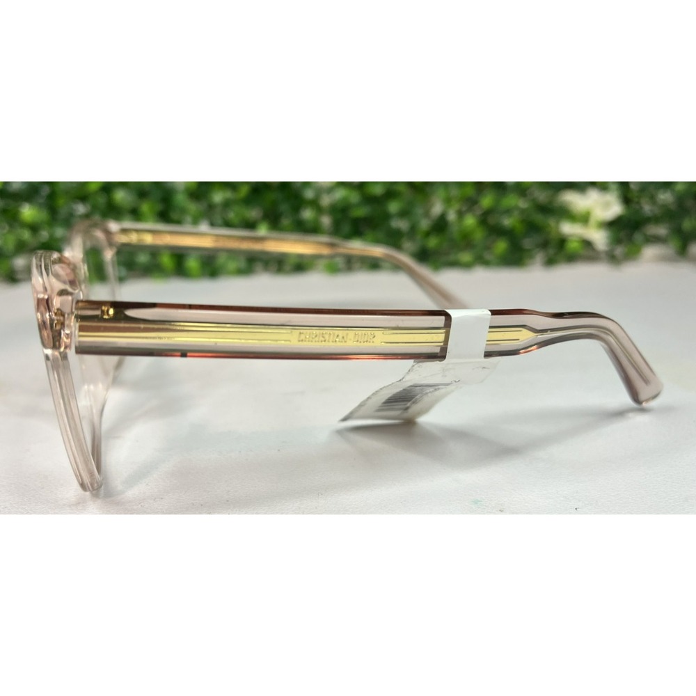 Christian Dior Spirito Square Clear Eyeglasses Frames 53-17- 140 - PREOWNED - Picture 6 of 10